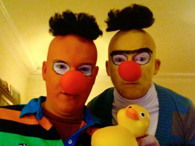 Ernie-und-Bert-Kostüm