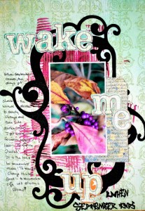 Wake Me Up Scrapbook